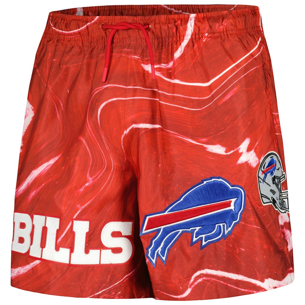 Buffalo Bills Pro Standard Allover Marble Print Shorts | NFL Sale