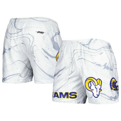 Los Angeles Rams Pro Standard Allover Marble Print Shorts | NFL Outlet