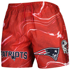 New England Patriots Pro Standard Allover Marble Print Shorts | NFL Sale