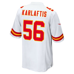 Kansas City Chiefs George Karlaftis  Away Game Player Jersey | NFL Near me