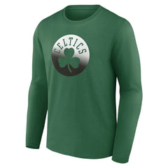 Kelly Green Boston Celtics Gradient Logo Long Sleeve T-Shirt | NBA