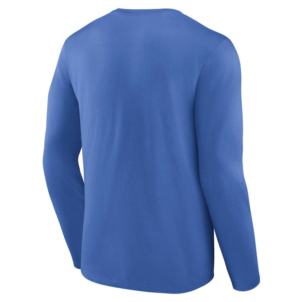 Blue Oklahoma City Thunder Gradient Logo Long Sleeve T-Shirt | NBA