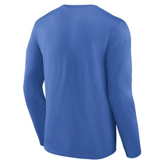 Blue Oklahoma City Thunder Gradient Logo Long Sleeve T-Shirt | NBA