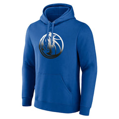 Blue Dallas Mavericks Gradient Logo Pullover Hoodie sale | NBA