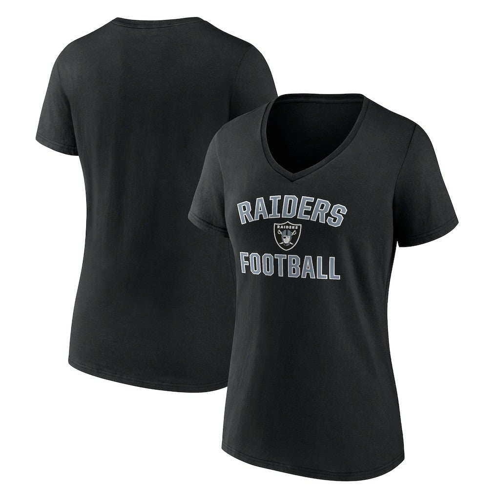 Las Vegas Raiders Victory Arch V-Neck T-Shirt | NFL New
