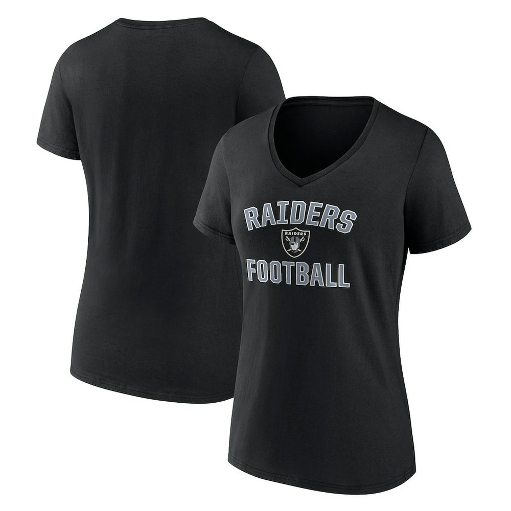 Las Vegas Raiders Victory Arch V-Neck T-Shirt | NFL New