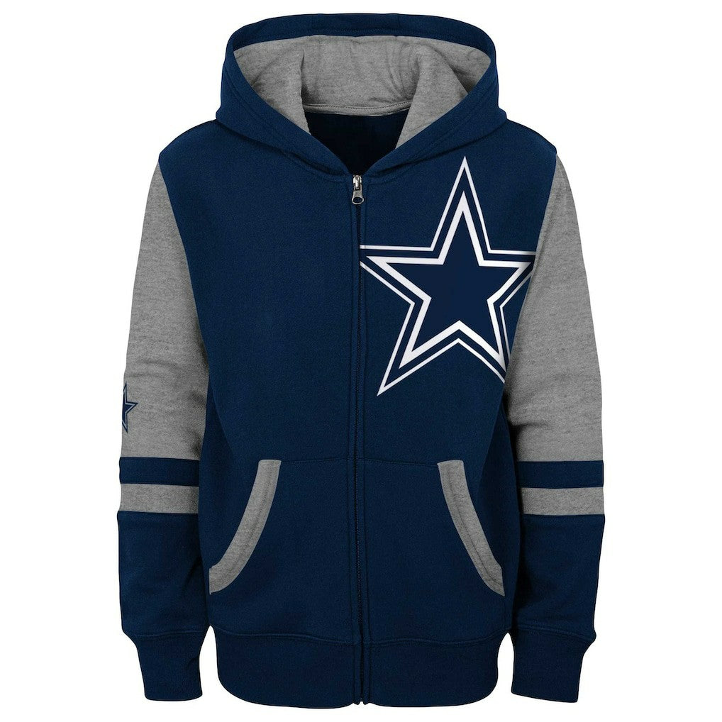 Dallas Cowboys Preschool Stadium Color Block Full-Zip Hoodie | NFL Online