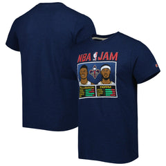 Navy Zion Williamson & Brandon Ingram New Orleans Pelicans Homage NBA Jam Tri-Blend T-Shirt | NBA