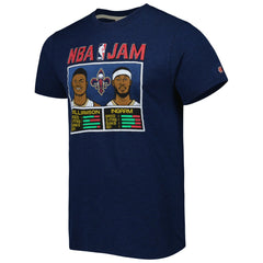 Navy Zion Williamson & Brandon Ingram New Orleans Pelicans Homage NBA Jam Tri-Blend T-Shirt | NBA