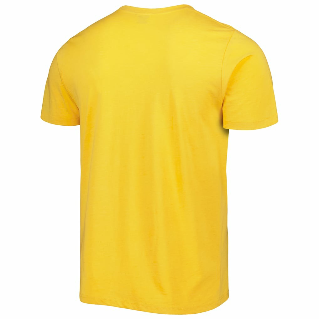 Gold Tyrese Haliburton Indiana Pacers Homage Caricature Tri-Blend T-Shirt | NBA