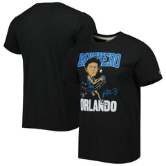 Charcoal Paolo Banchero Orlando Magic Homage Caricature Tri-Blend T-Shirt | NBA
