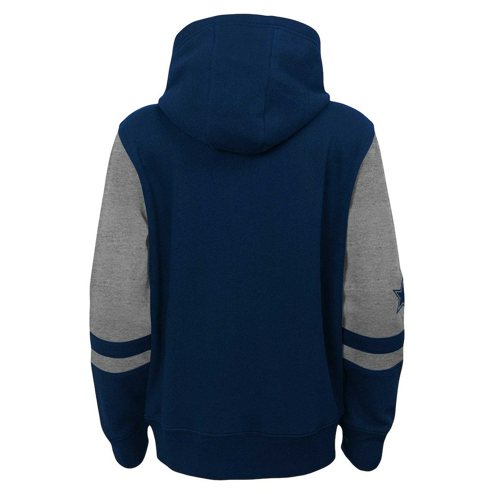 Dallas Cowboys Youth Colorblock Full-Zip Hoodie | NFL Hot
