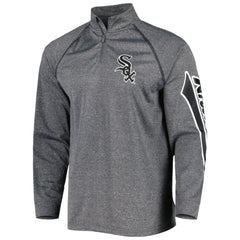 Chicago White Sox Stitches Wordmark Raglan Quarter-Zip Top - MLB Tops
