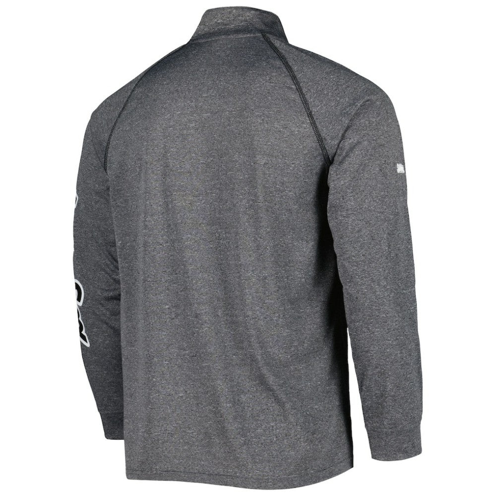 Chicago White Sox Stitches Wordmark Raglan Quarter-Zip Top - MLB Tops
