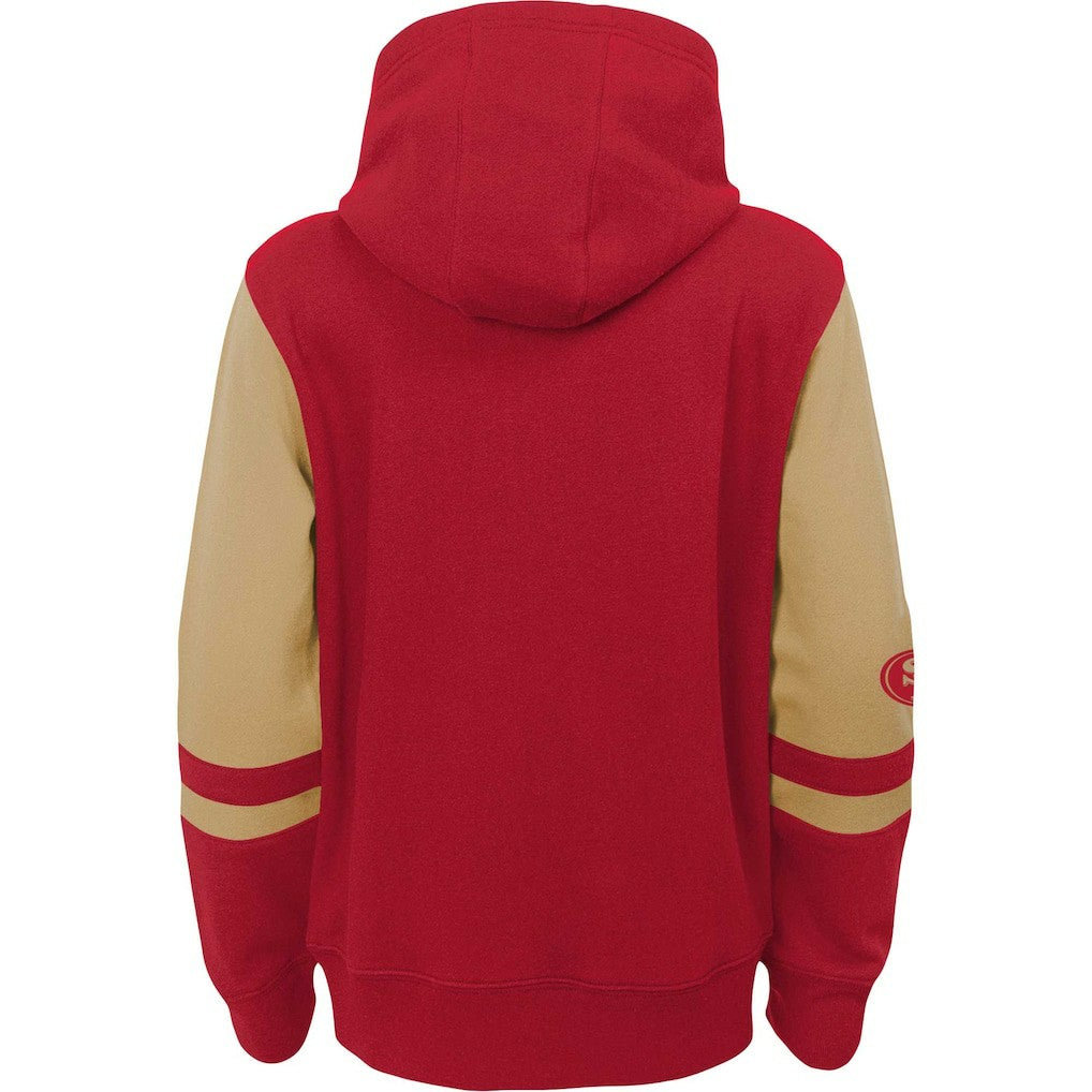 San Francisco 49ers Preschool Stadium Color Block Full-Zip Hoodie | NFL On sale