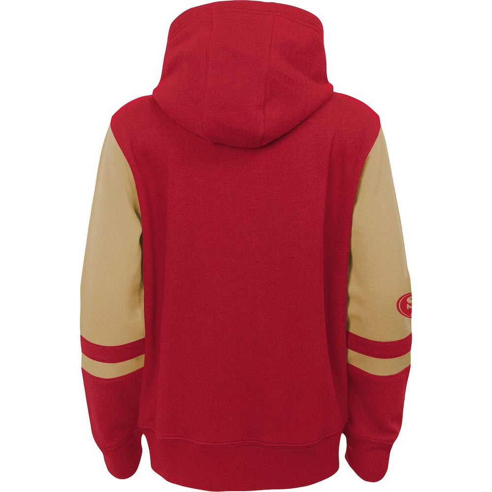 San Francisco 49ers Preschool Stadium Color Block Full-Zip Hoodie | NFL On sale