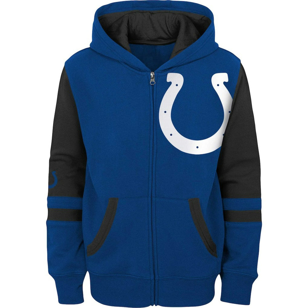 Indianapolis Colts Preschool Stadium Color Block Full-Zip Hoodie | NFL Hot