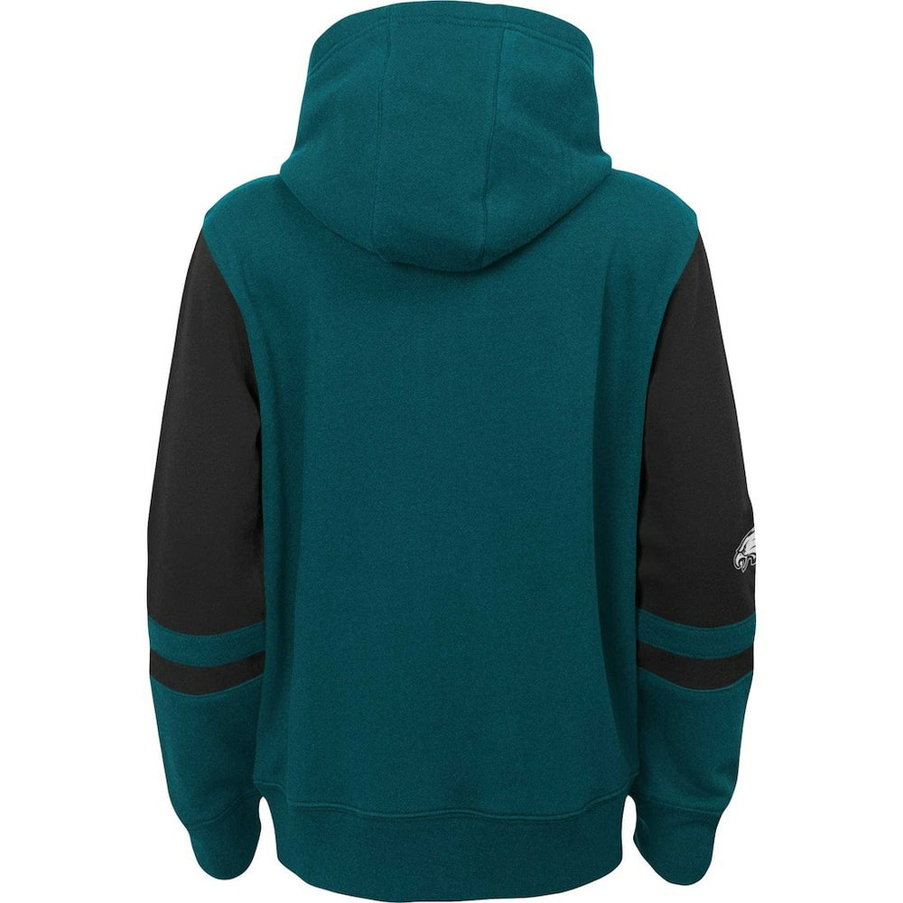Philadelphia Eagles Preschool Stadium Color Block Full-Zip Hoodie | NFL US