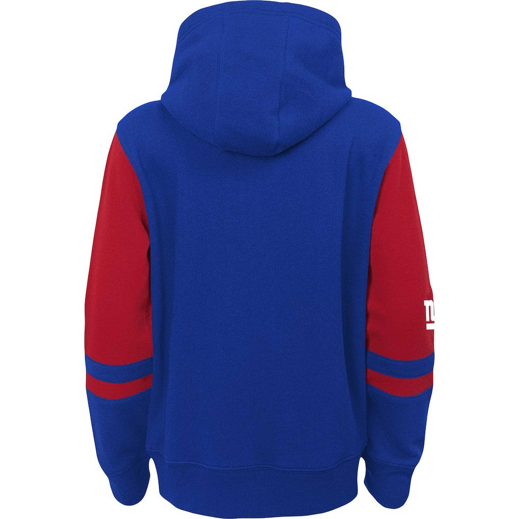 New York Giants Preschool Stadium Color Block Full-Zip Hoodie | NFL Discount