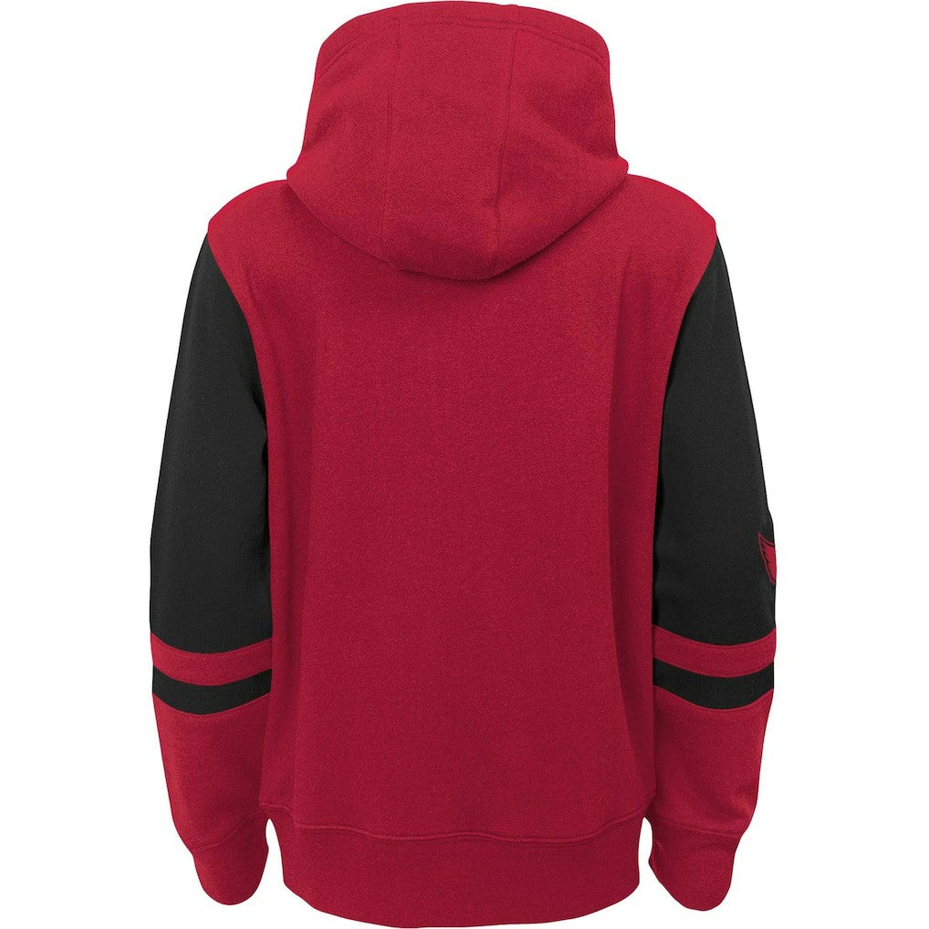 Arizona Cardinals Youth Colorblock Full-Zip Hoodie | NFL Outlet