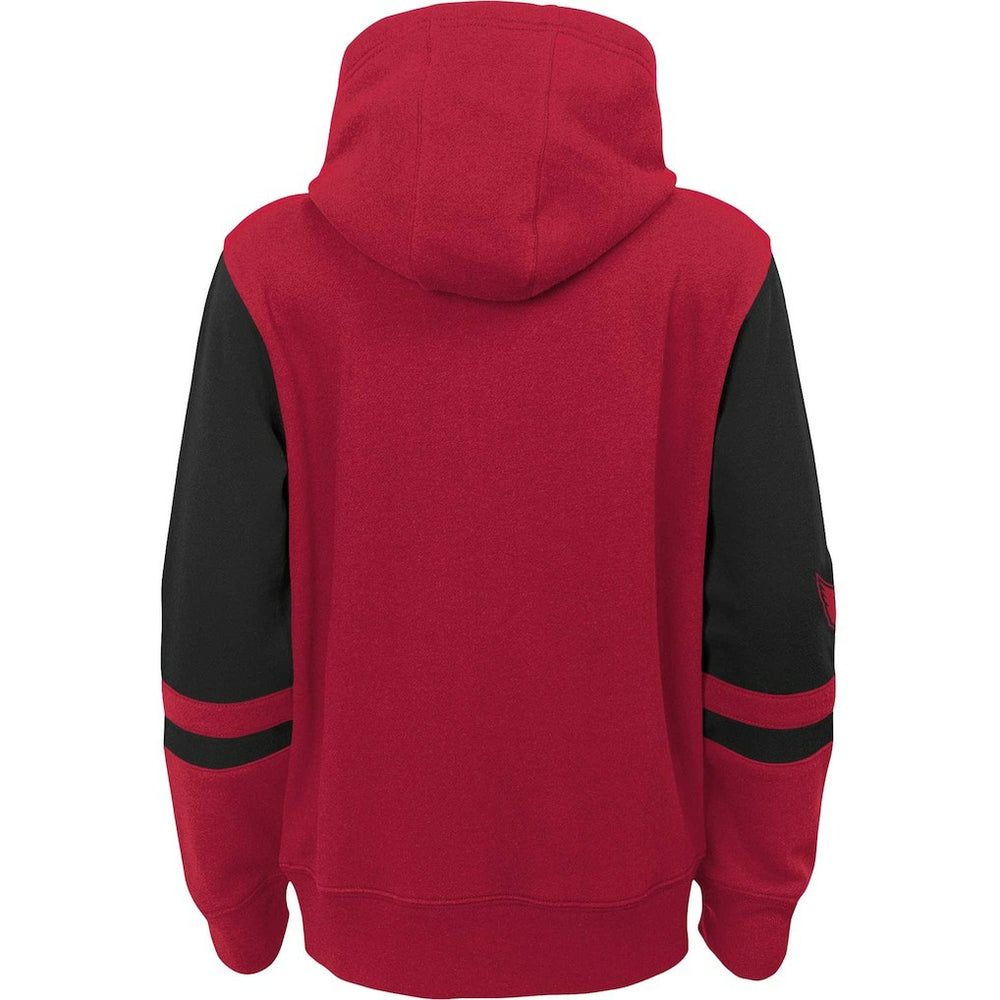 Arizona Cardinals Youth Colorblock Full-Zip Hoodie | NFL Outlet