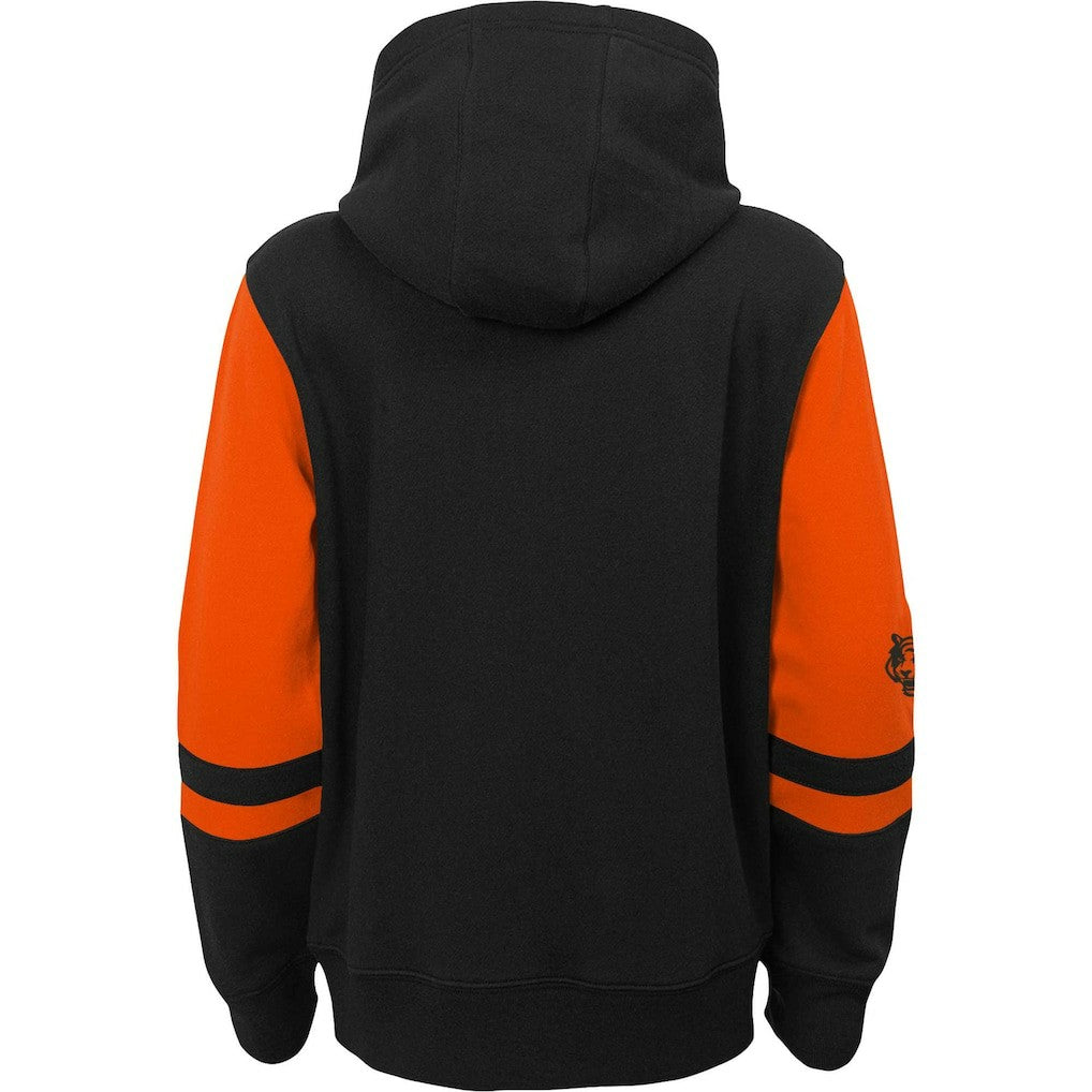 Cincinnati Bengals Youth Colorblock Full-Zip Hoodie | NFL Hot