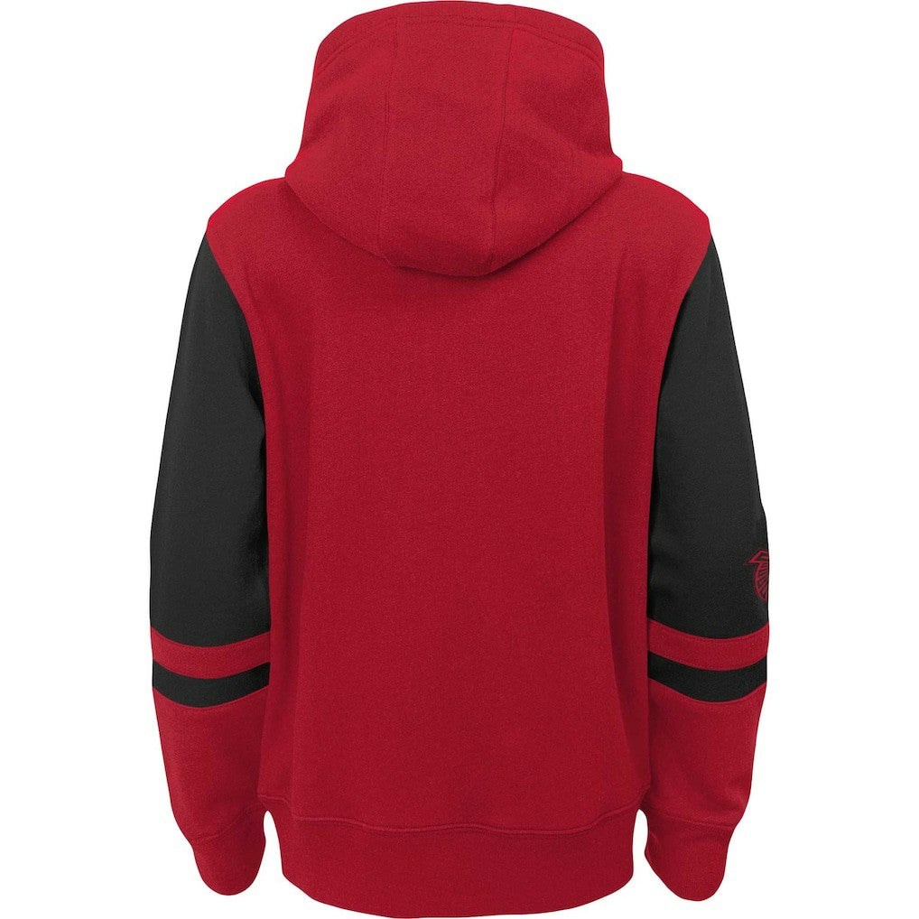 Atlanta Falcons Youth Colorblock Full-Zip Hoodie | NFL Discount