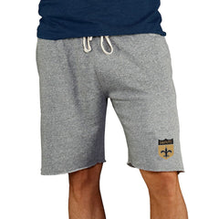 New Orleans Saints Concepts Sport Throwback Logo Mainstream Terry Shorts | NFL Online
