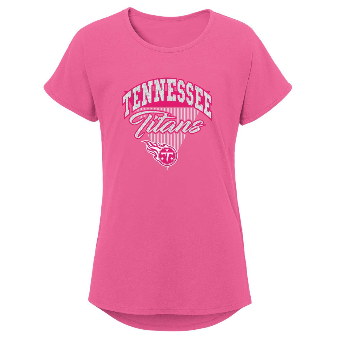 Tennessee Titans Girls Youth Playtime Dolman T-Shirt | NFL Hot