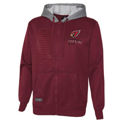 Arizona Cardinals Combine Authentic Field Play Full-Zip Hoodie Sweatshirt | NFL Sale