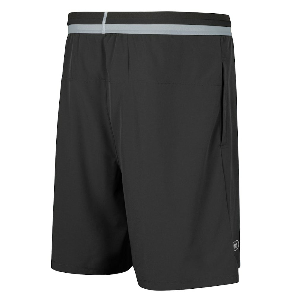 Las Vegas Raiders Cool Down Tri-Color Elastic Training Shorts | NFL Outlet