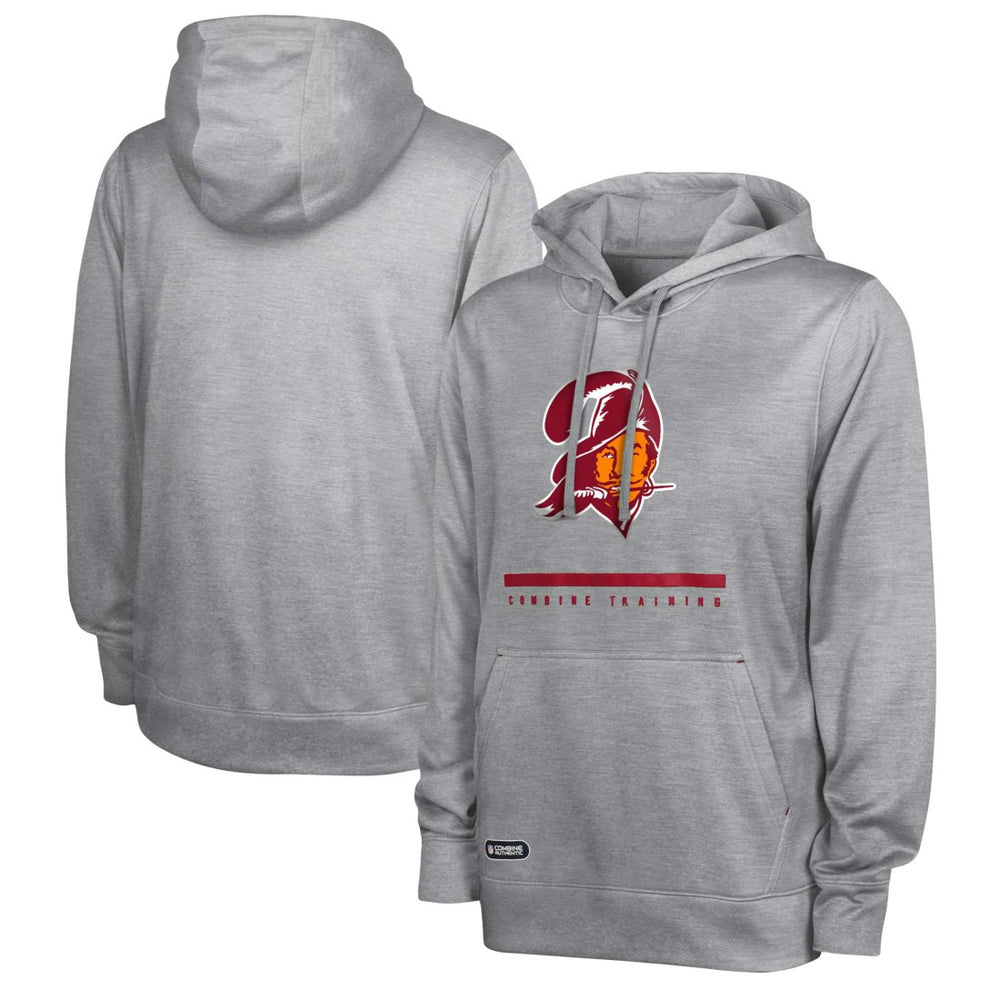 Tampa Bay Buccaneers Grid Drill Streak Fleece Pullover Hoodie | NFL Outlet
