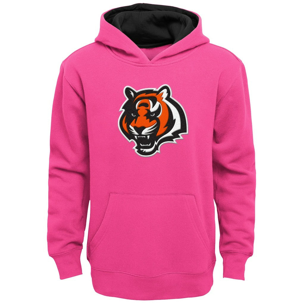 Cincinnati Bengals Girls Youth Prime Pullover Hoodie | NFL Outlet