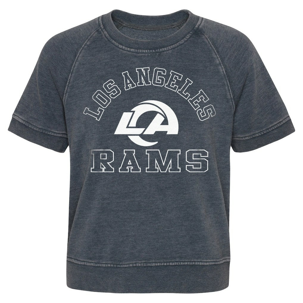 Los Angeles Rams Girls Juniors Cheer Squad Raglan T-Shirt | NFL On sale