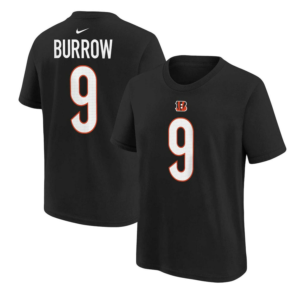 Cincinnati Bengals Joe Burrow  Youth Player Name & Number T-Shirt | NFL Sale