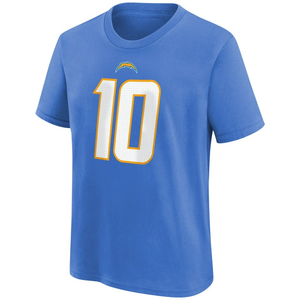 Los Angeles Chargers Justin Herbert  Youth Player Name & Number T-Shirt | NFL Discount