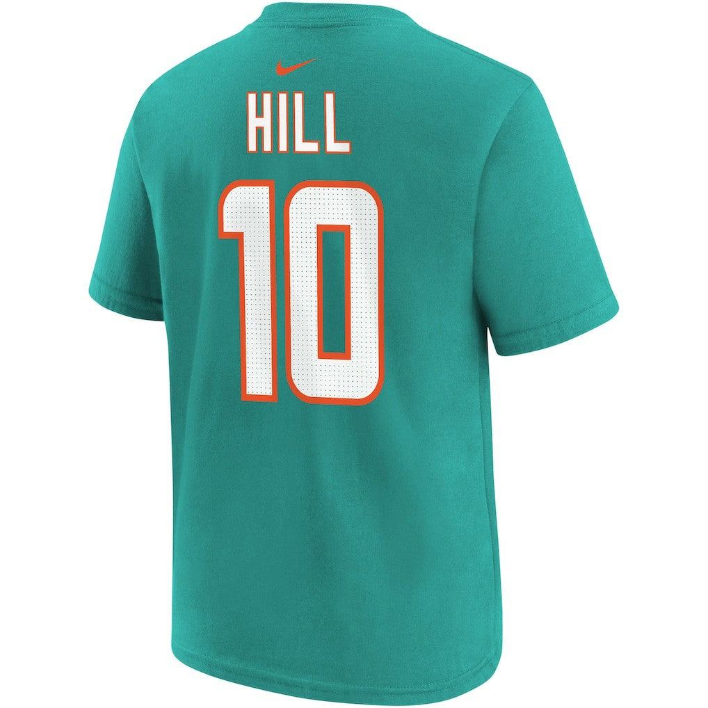 Miami Dolphins Tyreek Hill  Youth Player Name & Number T-Shirt | NFL Outlet