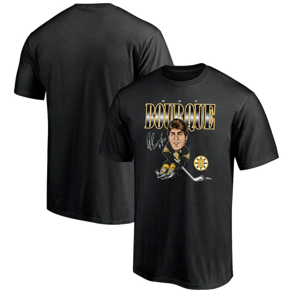 Ray Bourque Boston Bruins Player Caricature T-Shirt -  NHL T-shirts