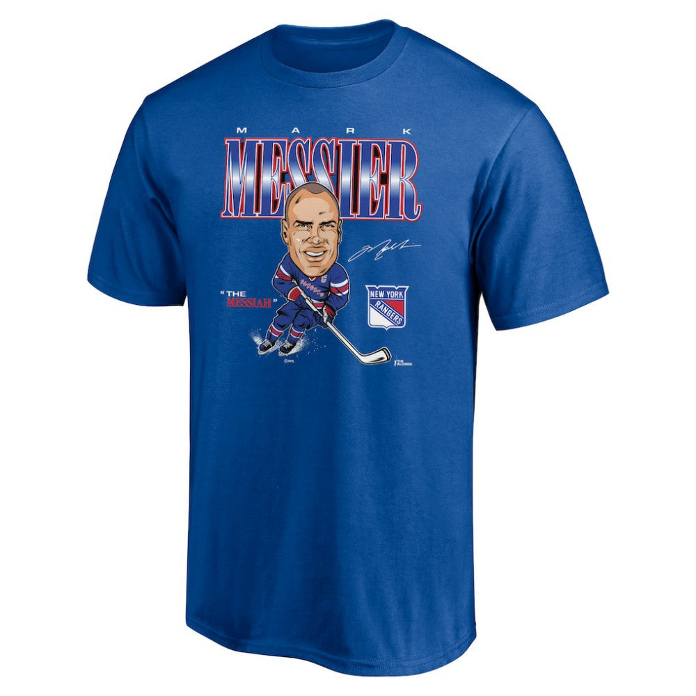 Mark Messier New York Rangers Player Caricature T-Shirt -  NHL T-shirts