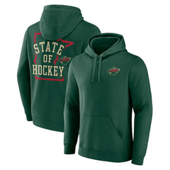 Minnesota Wild Territorial Pullover Hoodie -  NHL Hoodies
