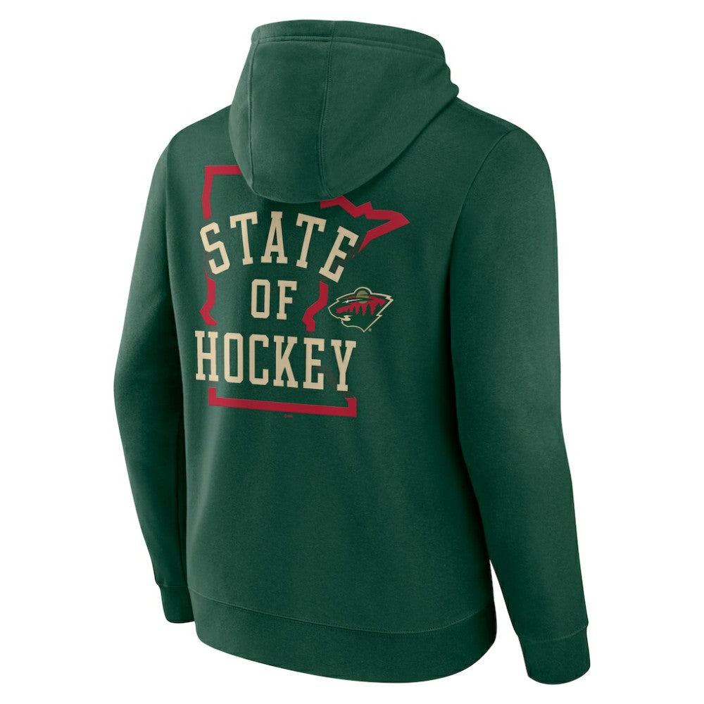 Minnesota Wild Territorial Pullover Hoodie -  NHL Hoodies