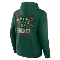 Minnesota Wild Territorial Pullover Hoodie -  NHL Hoodies