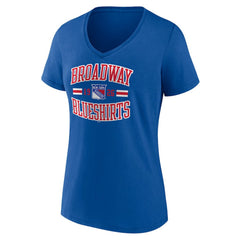 New York Rangers Women's Represent V-Neck T-Shirt -  NHL T-shirts