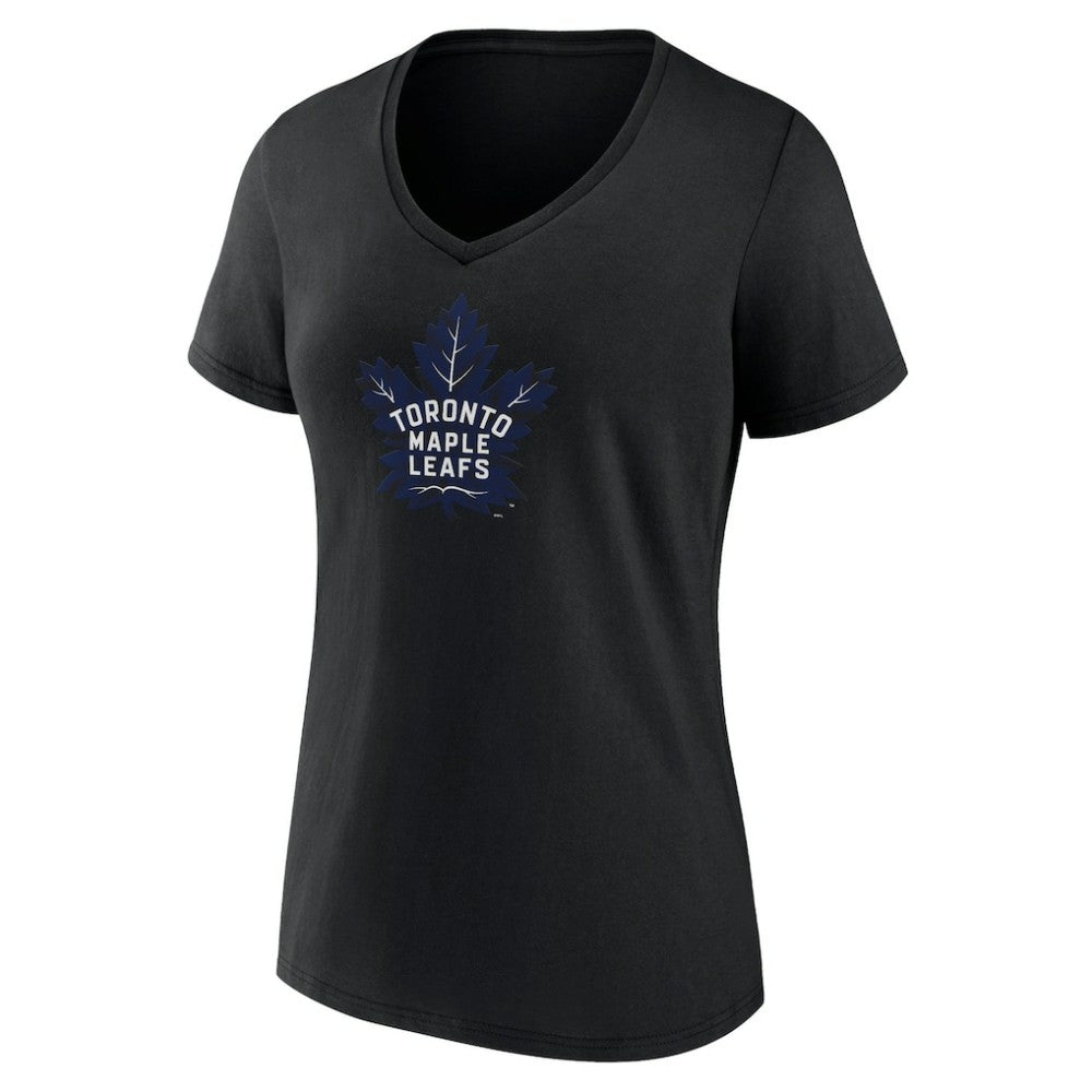 Toronto Maple Leafs Women's Alternate Logo V-Neck T-Shirt -  NHL T-shirts