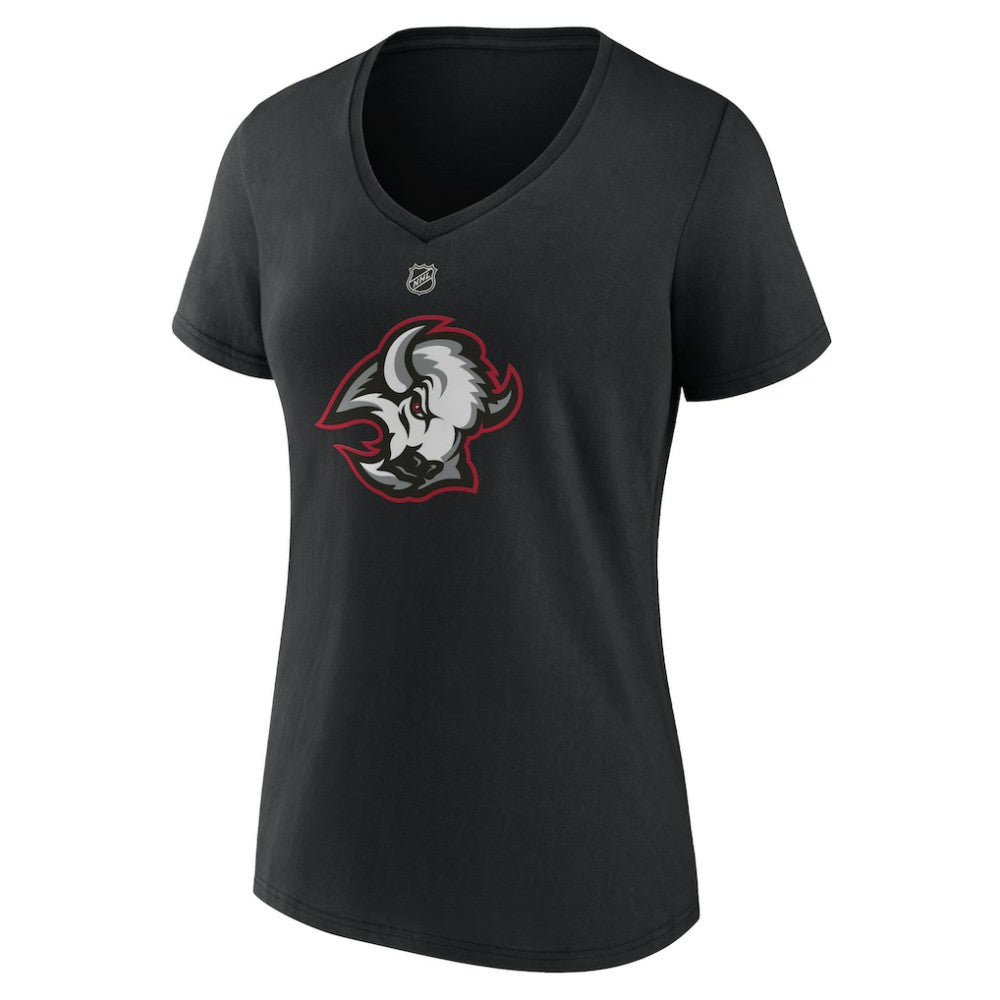 Buffalo Sabres Women's Alternate Logo V-Neck T-Shirt -  NHL T-shirts
