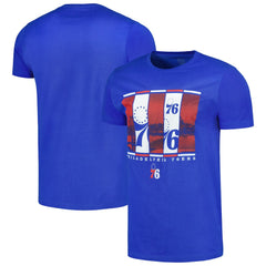 Royal Philadelphia 76ers Stadium Essentials City Skyline T-Shirt | NBA