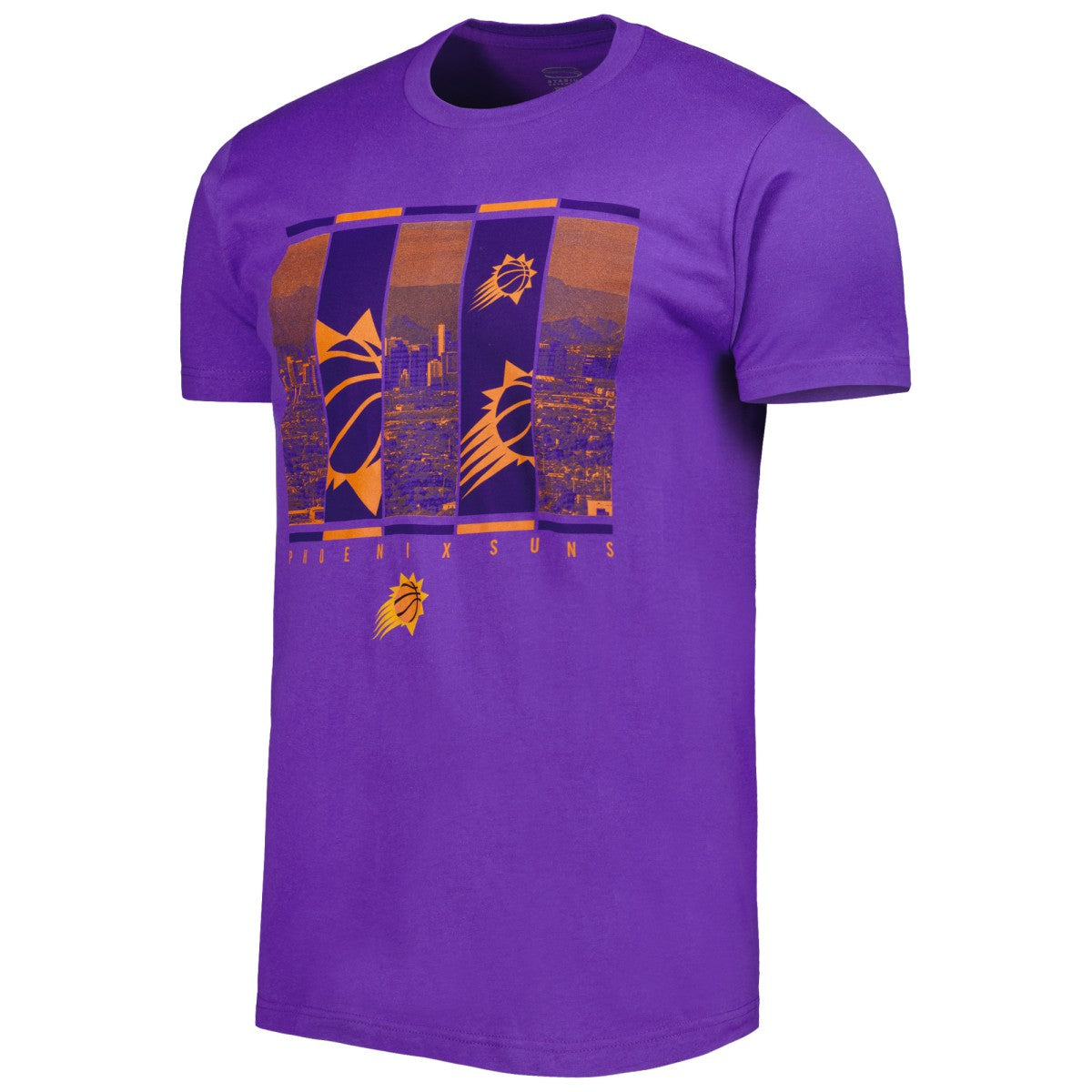 Purple Phoenix Suns Stadium Essentials City Skyline T-Shirt | NBA