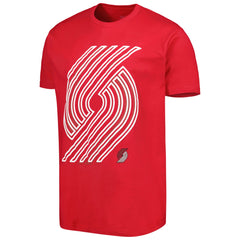 Red Portland Trail Blazers Stadium Essentials Unisex Element Logo Pop T-Shirt | NBA