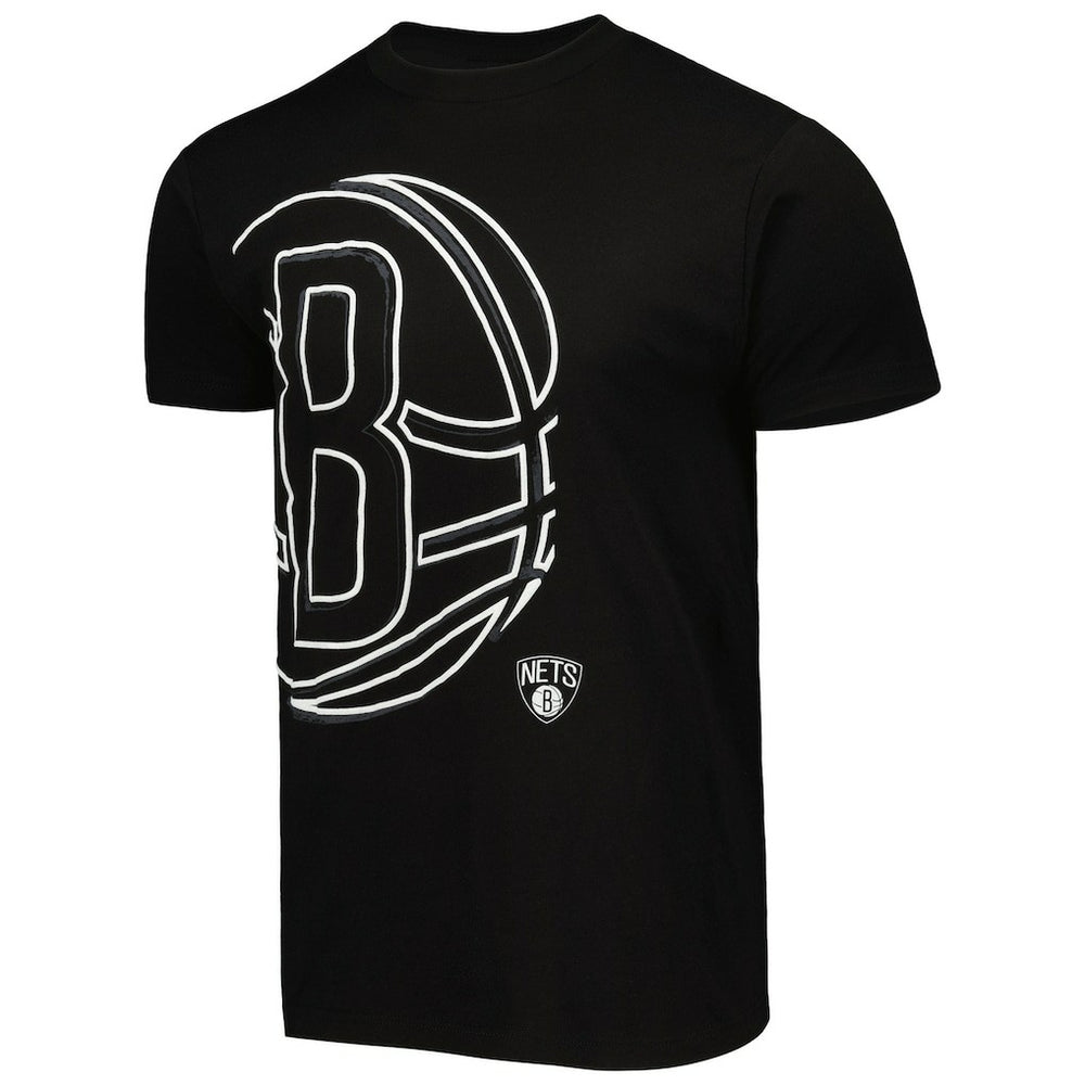 Black Brooklyn Nets Stadium Essentials Unisex Element Logo Pop T-Shirt | NBA