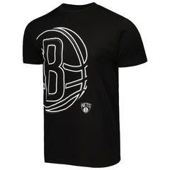 Black Brooklyn Nets Stadium Essentials Unisex Element Logo Pop T-Shirt | NBA